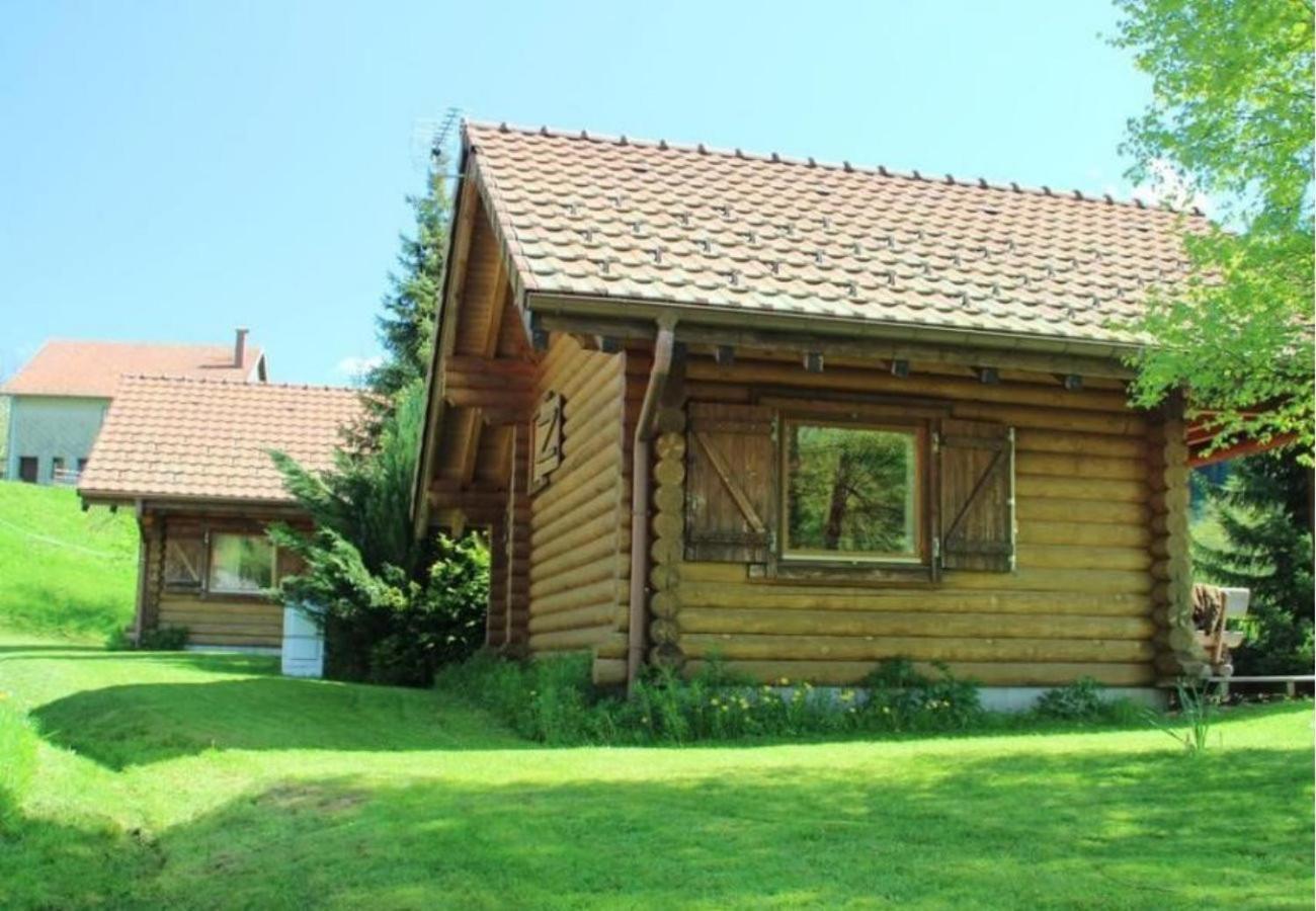 L'Ours Noir Chalet En Rondins La Bresse Ngoại thất bức ảnh
