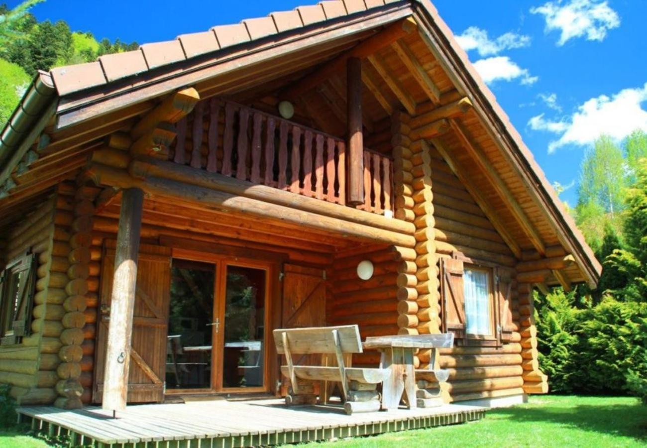 L'Ours Noir Chalet En Rondins La Bresse Ngoại thất bức ảnh