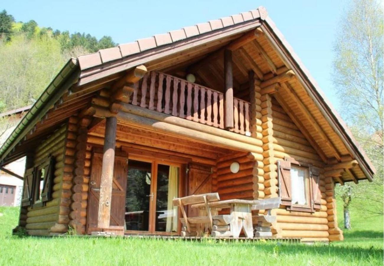 L'Ours Noir Chalet En Rondins La Bresse Ngoại thất bức ảnh