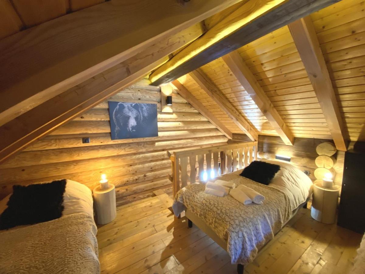 L'Ours Noir Chalet En Rondins La Bresse Ngoại thất bức ảnh