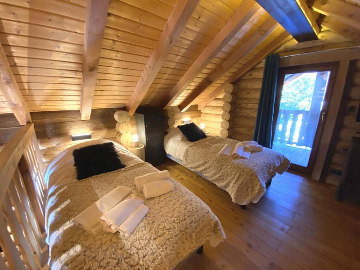 L'Ours Noir Chalet En Rondins La Bresse Ngoại thất bức ảnh
