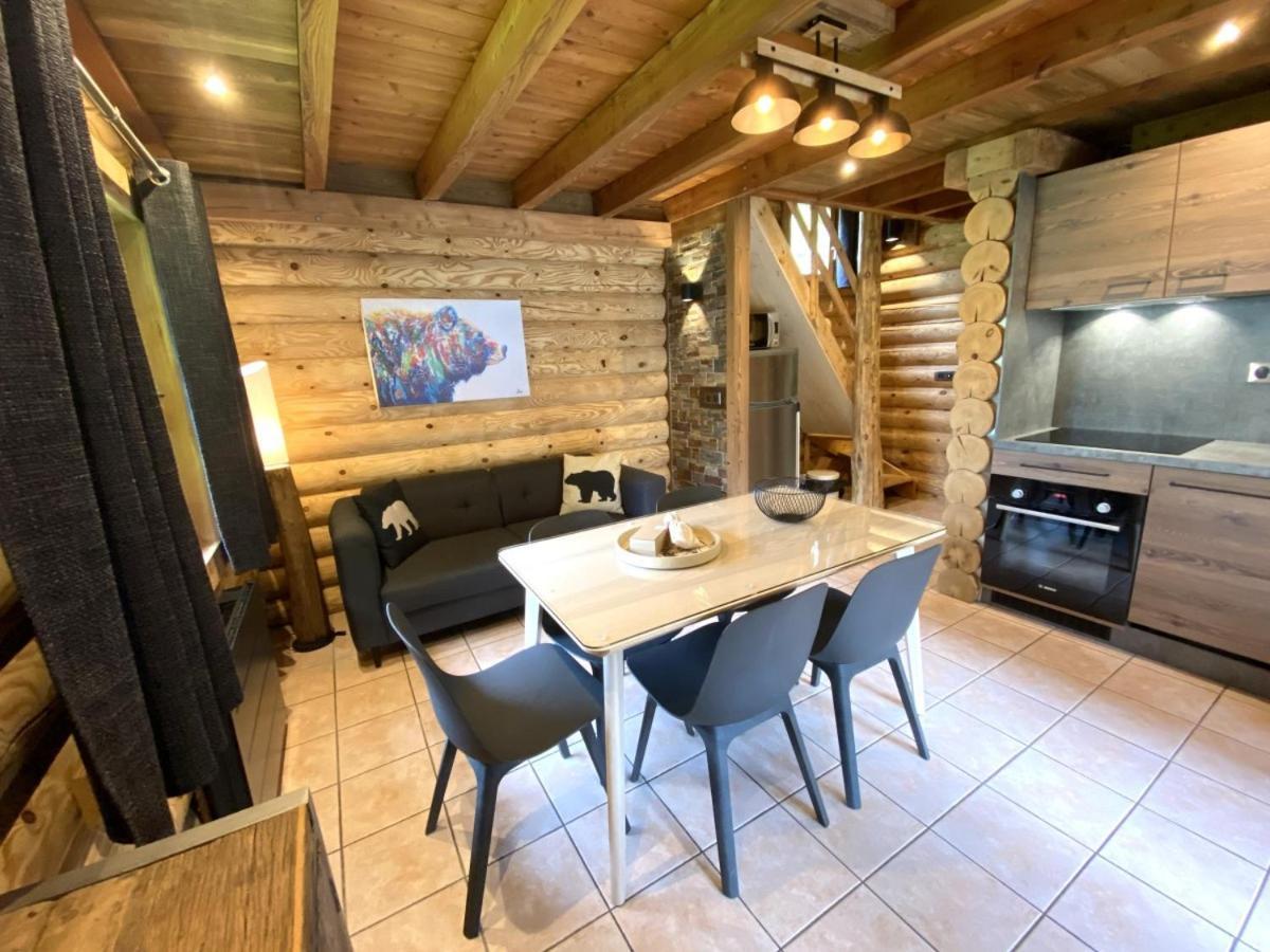 L'Ours Noir Chalet En Rondins La Bresse Ngoại thất bức ảnh
