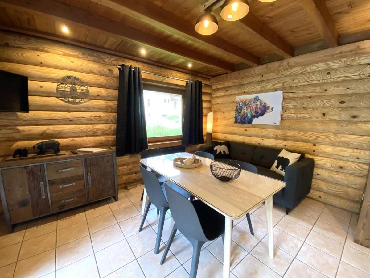 L'Ours Noir Chalet En Rondins La Bresse Ngoại thất bức ảnh