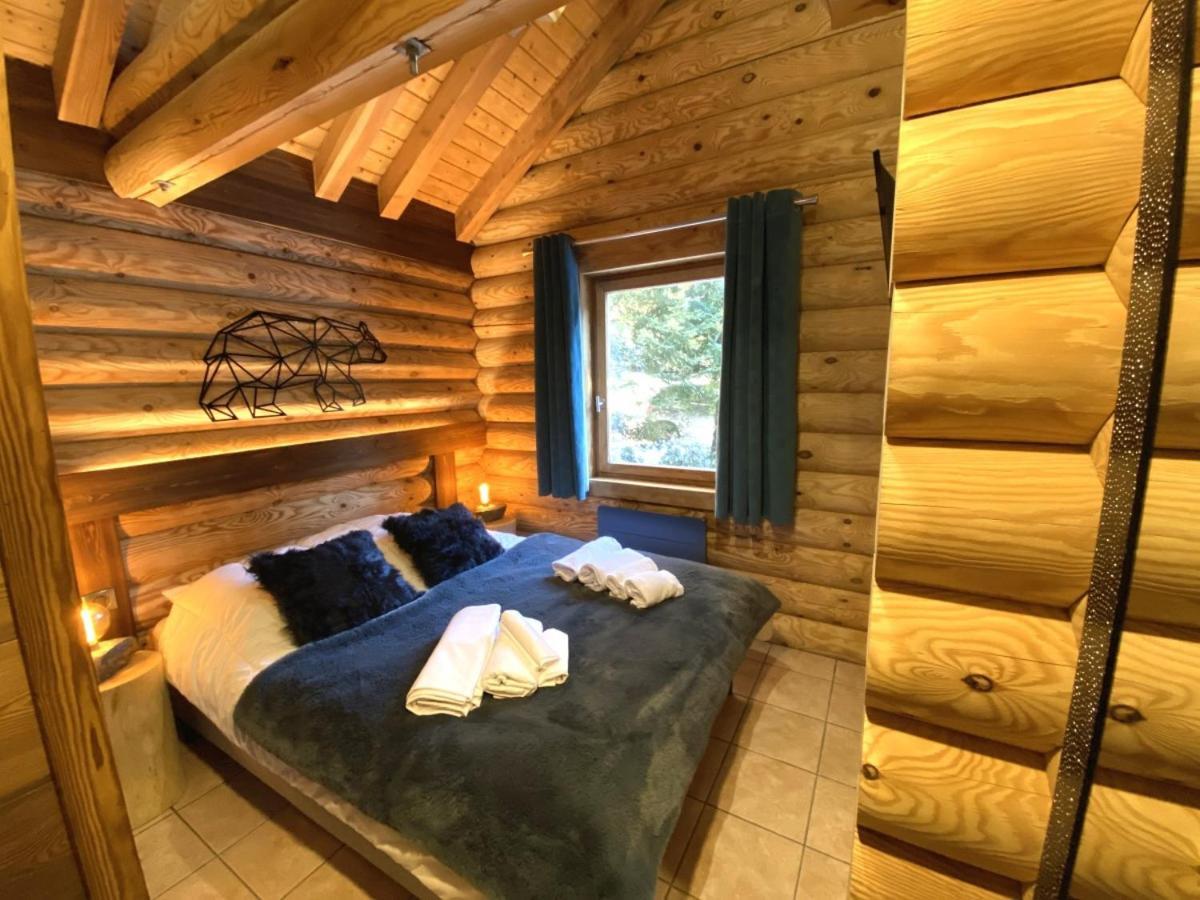 L'Ours Noir Chalet En Rondins La Bresse Ngoại thất bức ảnh